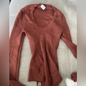 Abercrombie sweater bodysuit